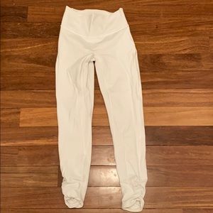 Lulu lemon white leggings